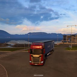 Новые скриншоты из будущего DLC Исландия для Euro Truck Simulator 2 - Акурейри
Новые скриншоты из будущего DLC Исландия для Euro Truck Simulator 2 - Акурейри