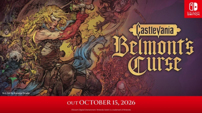 Castlevania: Belmont's Curse выйдет на Nintendo Switch одновременно с другими платформами 15 октября
Castlevania: Belmont's Curse выйдет на Nintendo Switch одновременно с другими платформами 15 октября